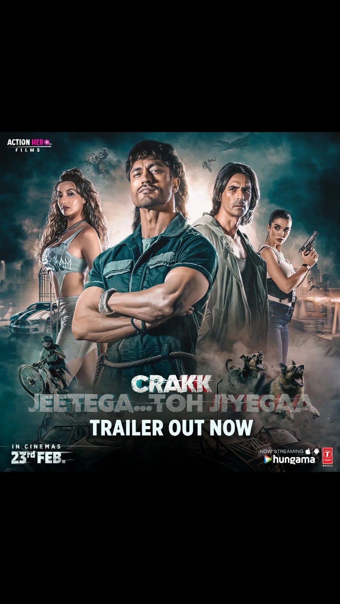 “Crakk – Jeetegaa Toh Jiyegaa trailer : An Explosive Cinematic Journey