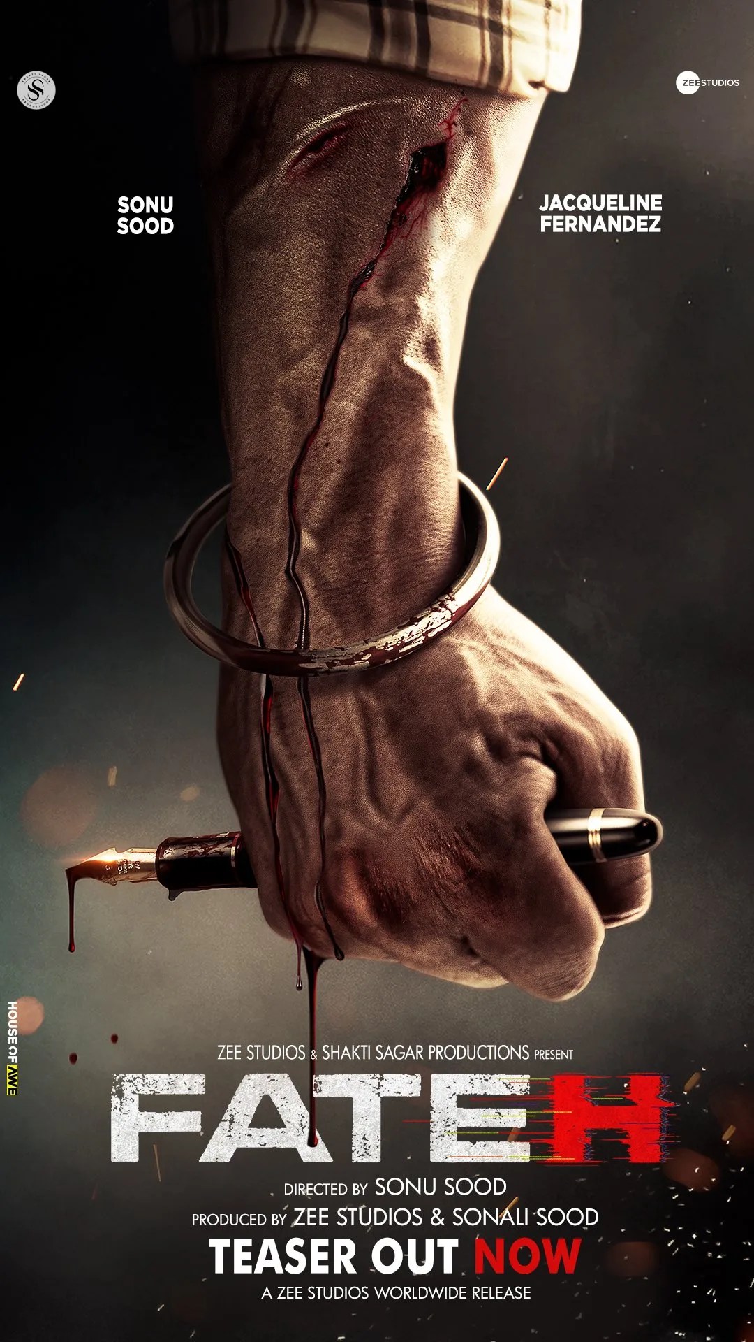 “Sonu Sood Steps Into Director’s Shoes with Action-Packed Thriller ‘Fateh’ – Teaser Unveiled!