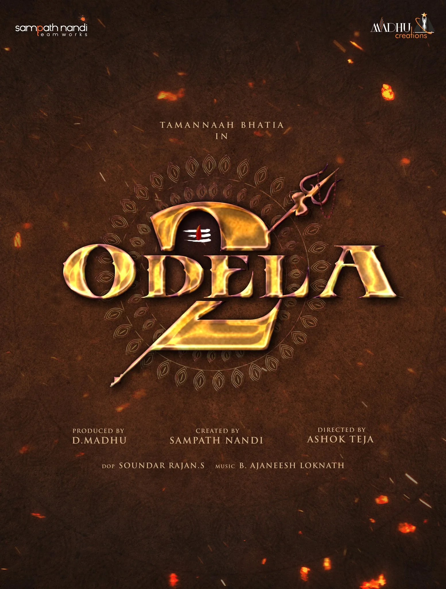 Tamannaah Bhatia Embarks on a Riveting Journey in the Crime-Thriller Sequel ‘Odela 2’