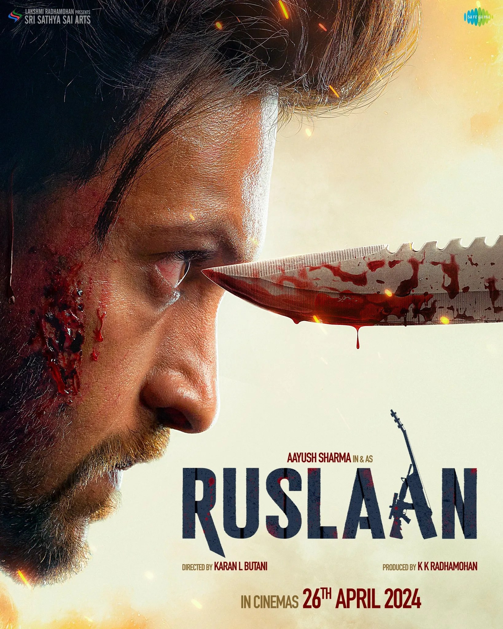 Aayush Sharma’s ‘Ruslaan’ Unveils Exciting Poster: Teaser Premiere on March 12, 2024