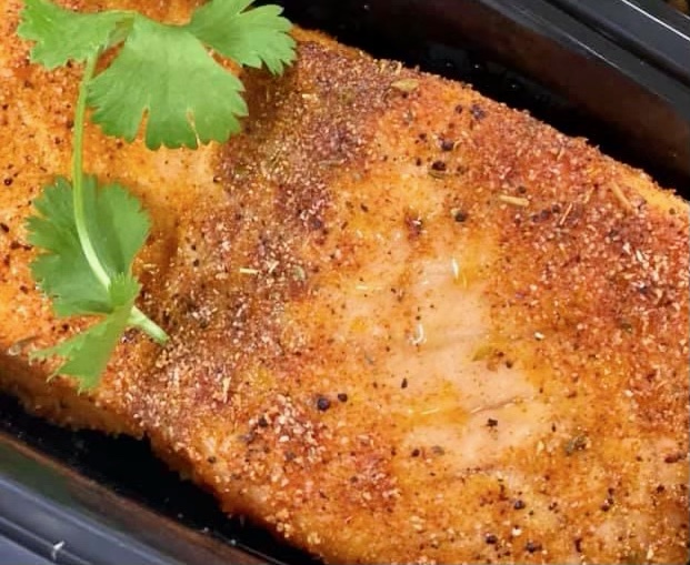 Sazon Salmon Bolt Catering