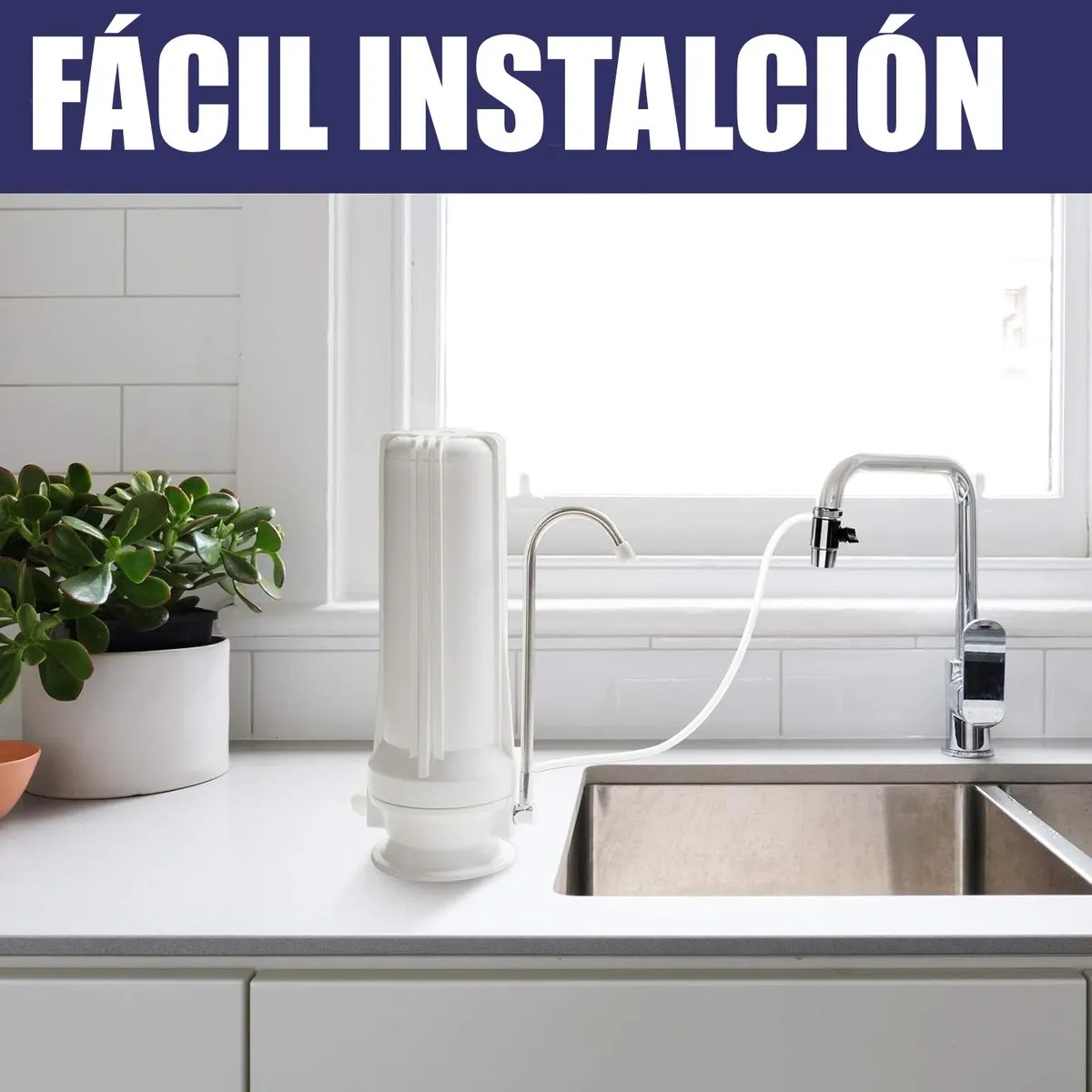 Sistema de Filtración de Agua Purikor PKF-1/T de 1 Etapa – 5 Micras