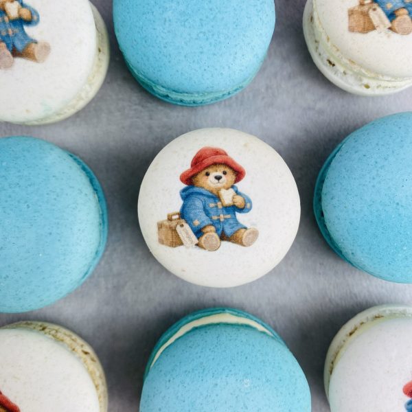 Macarons de Paddington para cumpleaños infantil, de Bonacasa Cake Design (Madrid)