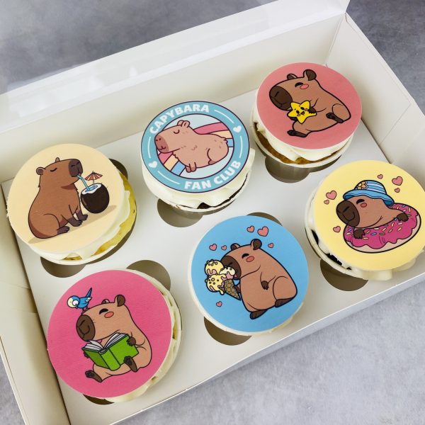 Cupcakes de animales para cumpleaños infantil, de Bonacasa Cake Design (Madrid)