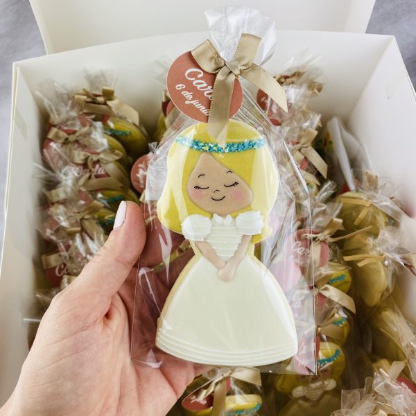 Galletas decoradas de primera comunión, de Bonacasa Cake Design (Madrid)