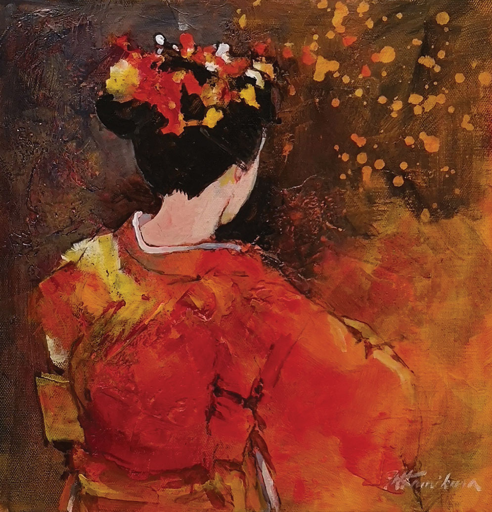 「靜待花開」- 本地當代畫家系列 Joyce Kamikura