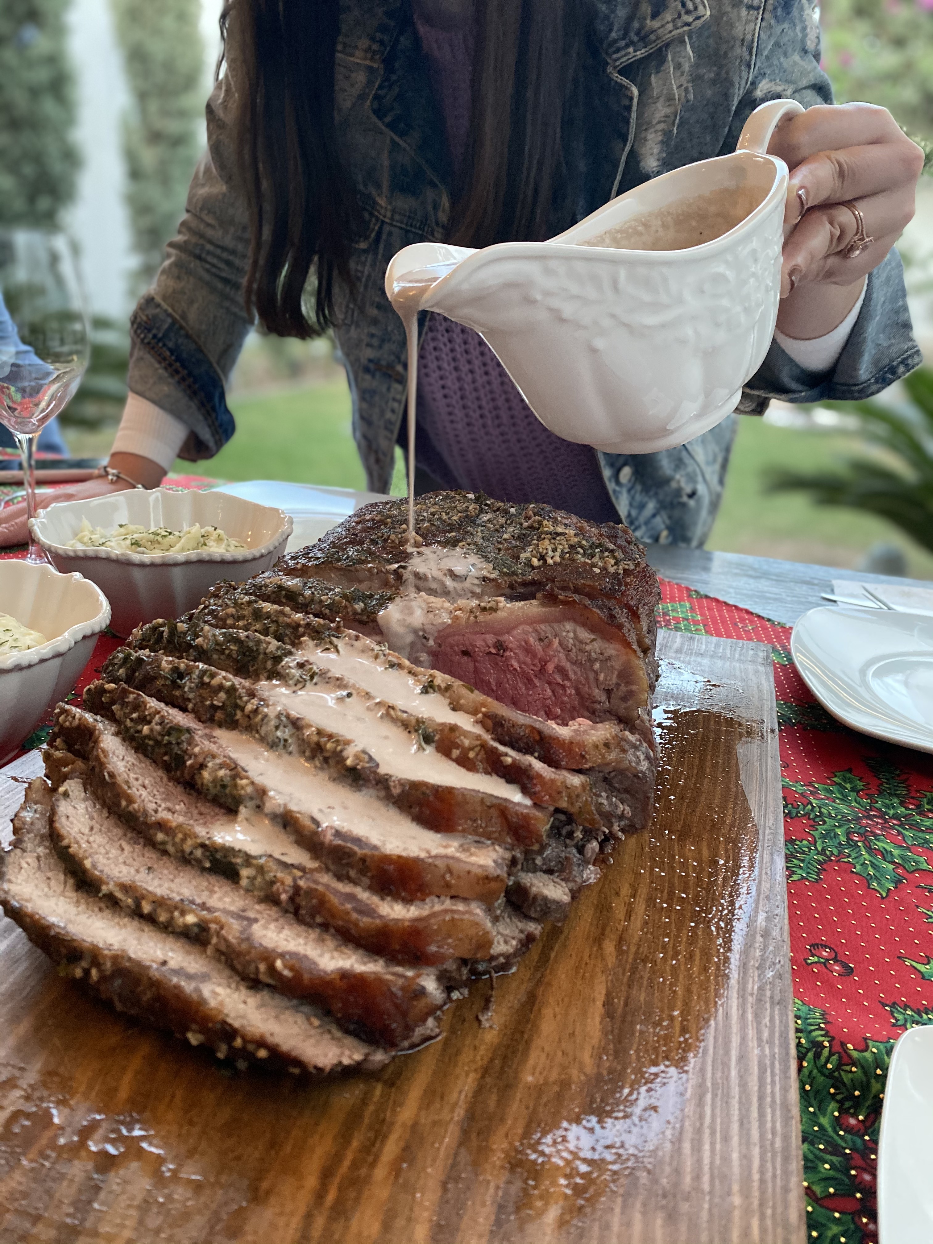 PICAÑA / NY EN SALSA DE TINTO Y QUESO DE CABRA