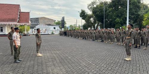 Bupati Bone Berikan Pengarahan Kepada Jajaran Satuan Polisi Pamong Praja Kab. Bone