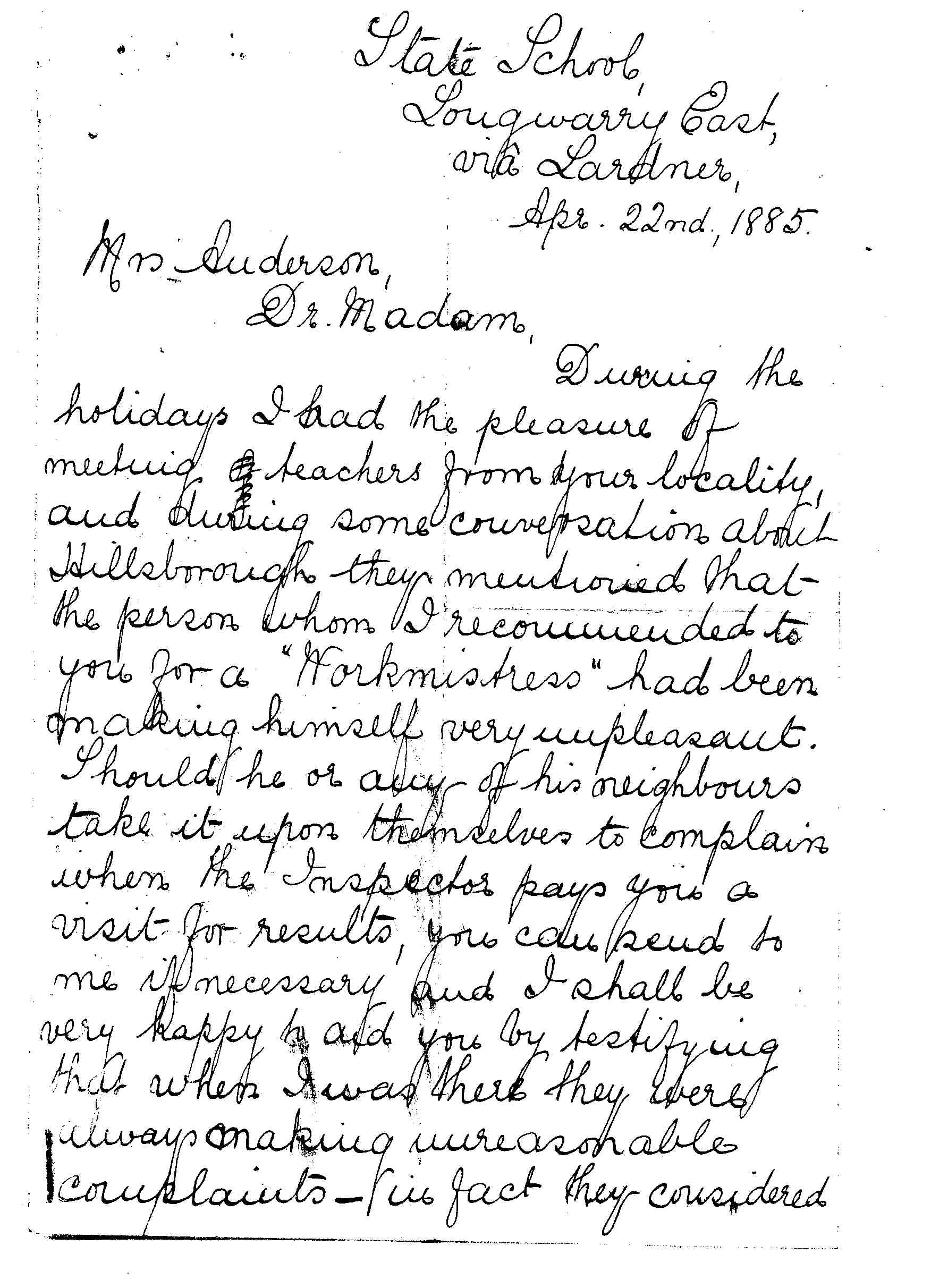 Petition To Remove Head Teacher