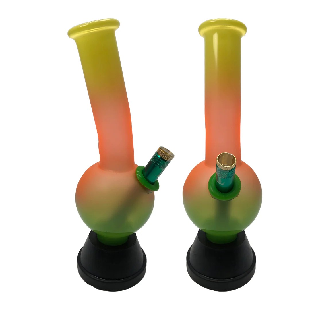 Mwp Large Glass Bongs 26cm Green Orange Special Edition Only 1 In Sto