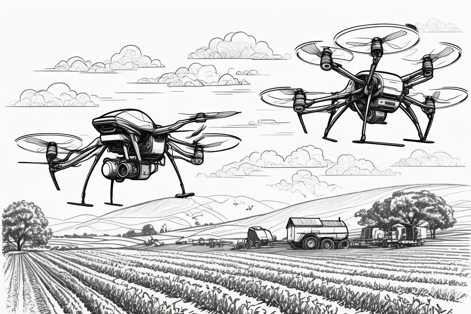 Les drones dans l'agriculture pour un avenir durable