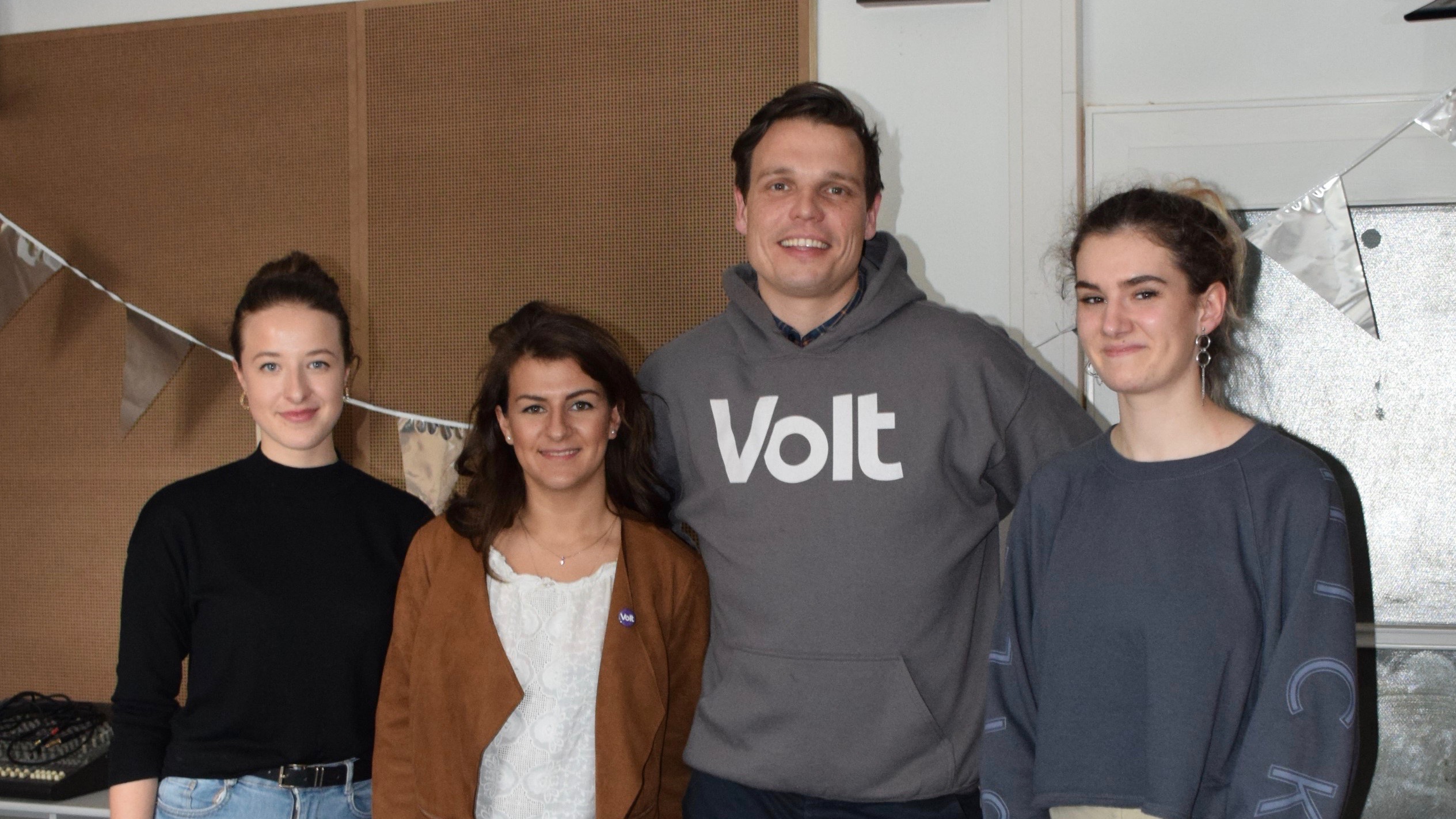 Read more about the article Wir stellen vor: Volt Europa – Eileen O‘Sullivan und Dr. Tobias Lechtenfeld im Interview