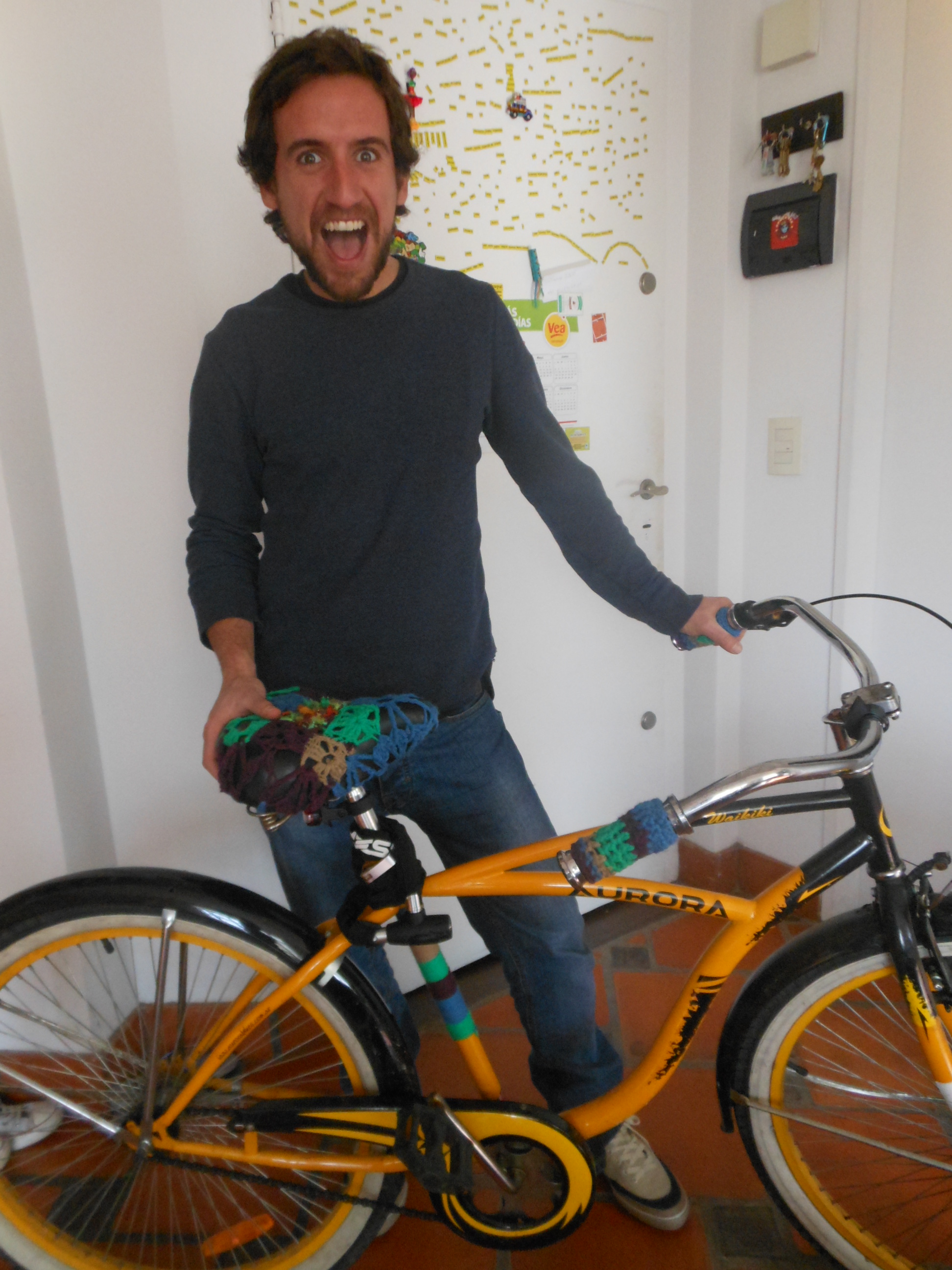 customización bici Leo, Buenos Aires