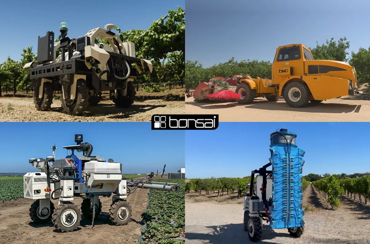Different Bonsai-enabled vehicles powered by one software stack