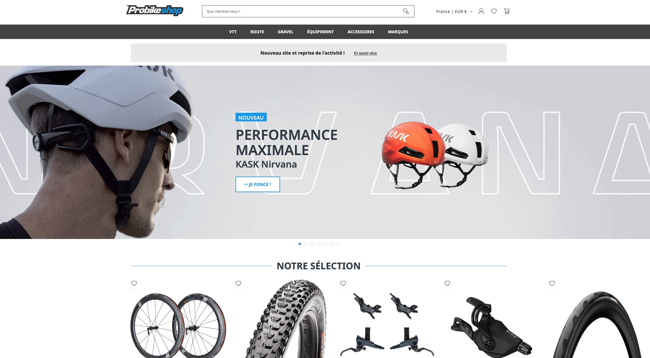 Probikeshop se réinvente avec un focus sur les pièces de vélo et un nouveau site en ligne
