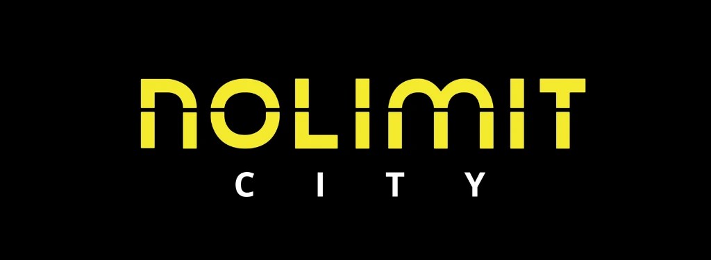 No limit yellow logo on black background