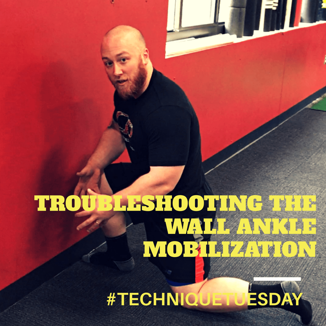 wall ankle mobilization