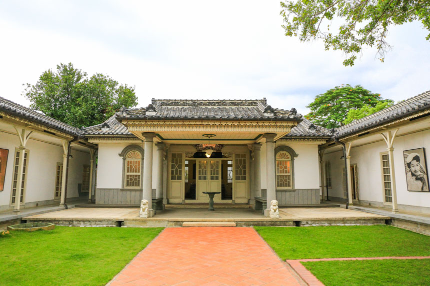 台中景點 霧峰林家頤圃 昔日的高級招待所 中日合併的典雅建築