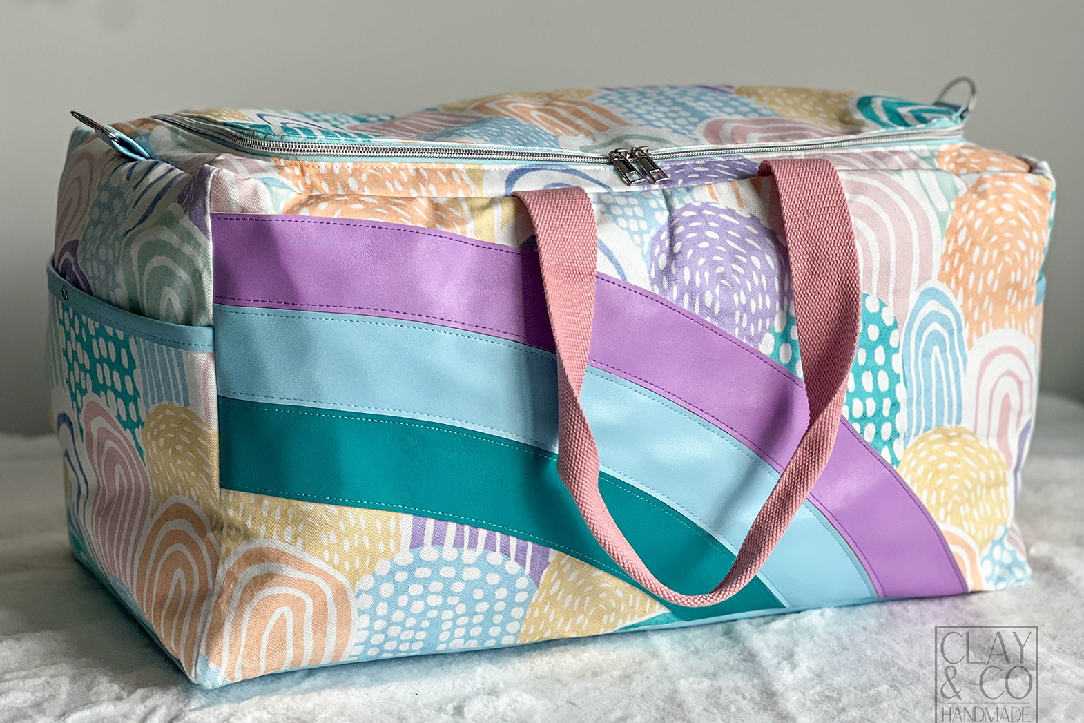 Cascade Duffel Bag Sewing Pattern | PDF Sewing Pattern | Boo and Lu Patterns