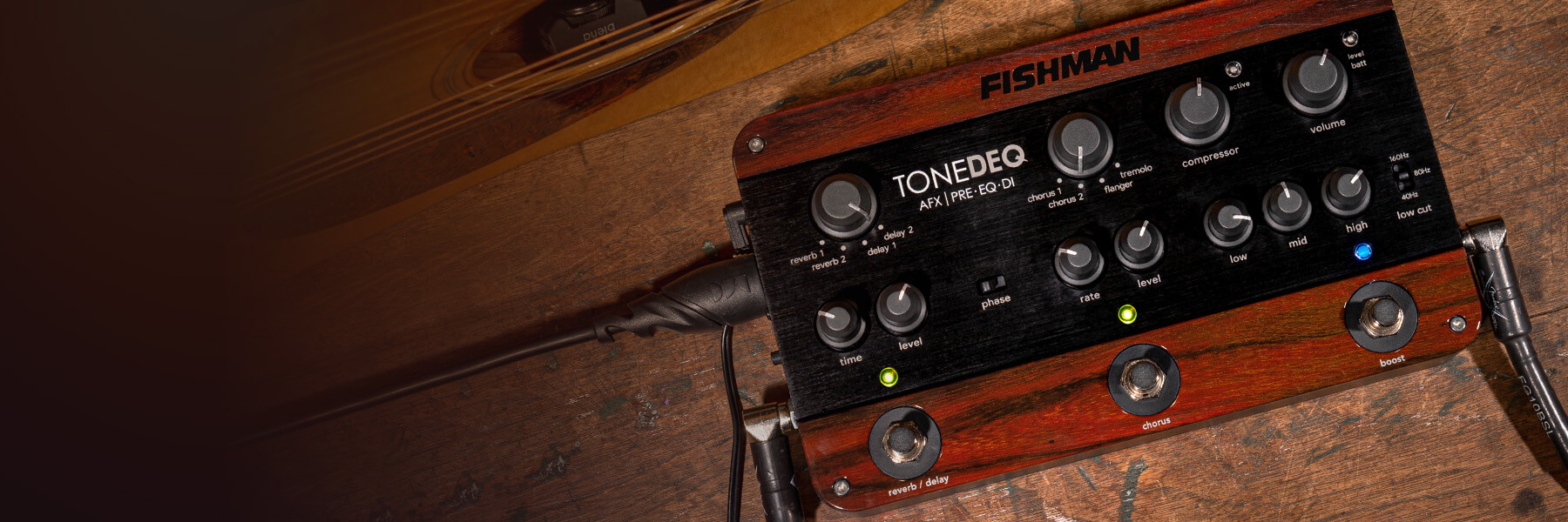 2. Fishman ToneDEQ Preamp EQ%E6%9C%A8%E5%90%89%E4%BB%96%E6%95%88%E6%9E%9C%E5%99%A8