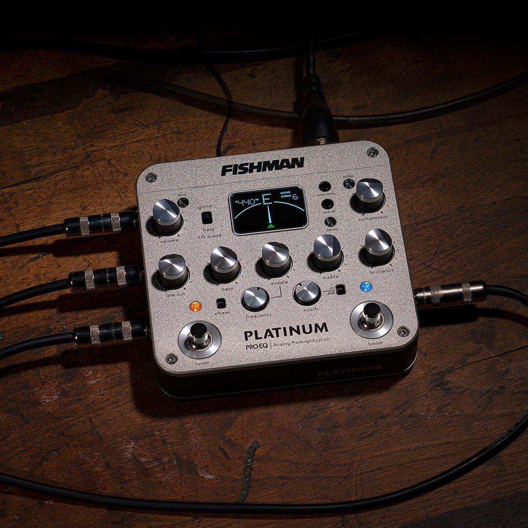 FISHMAN 木吉他前級效果器 Platnium Pro EQ/DI Analog Preamp
