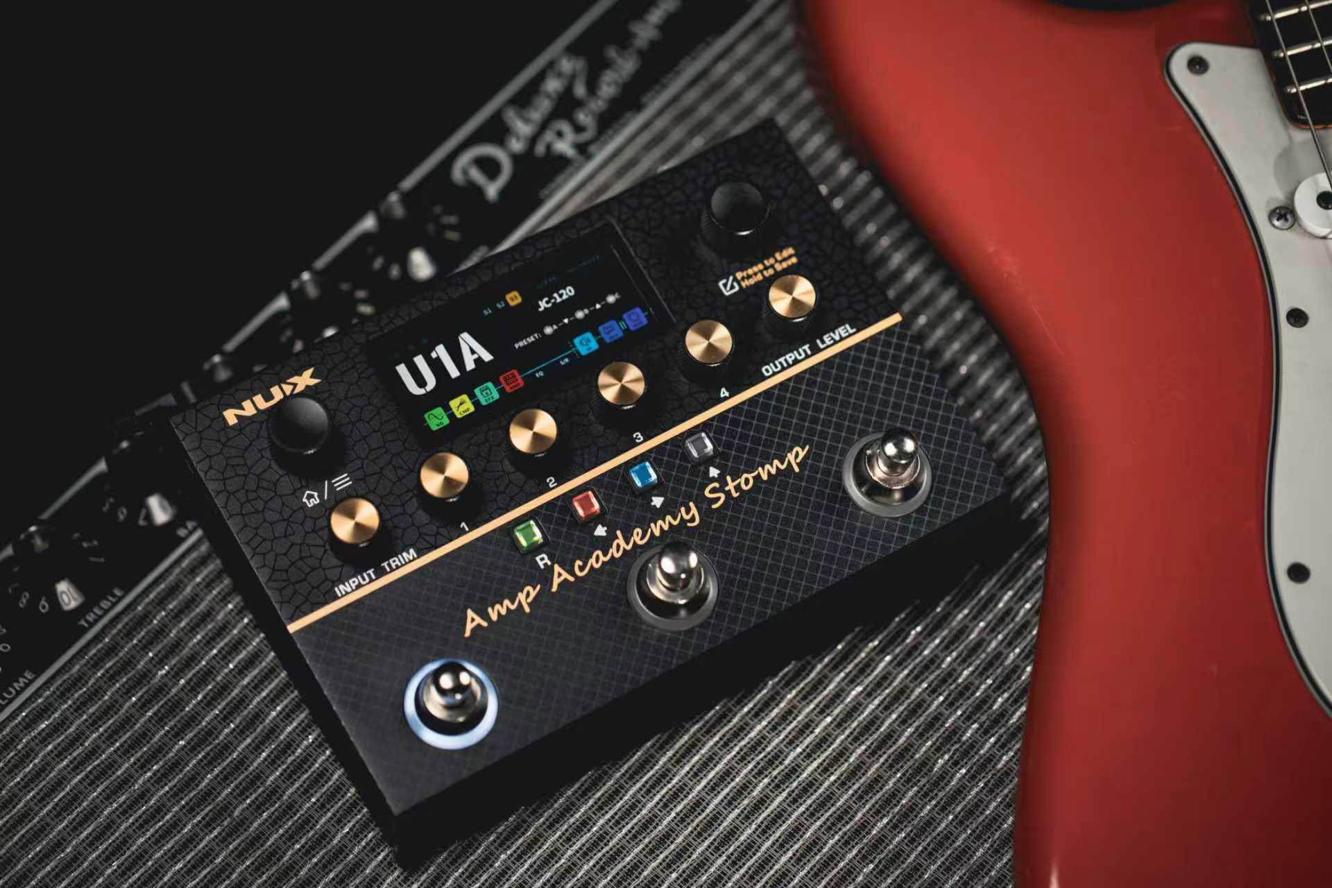 最佳音箱模擬效果器精選NUX Amp Academy Stomp