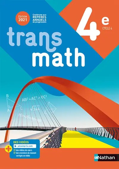 Transmath 4ème 2021