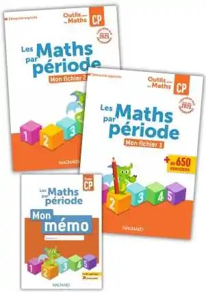 Outils pour les maths – CP (par période) – Fichier 1 + Fichier 2 + Mémo Magnard 2025