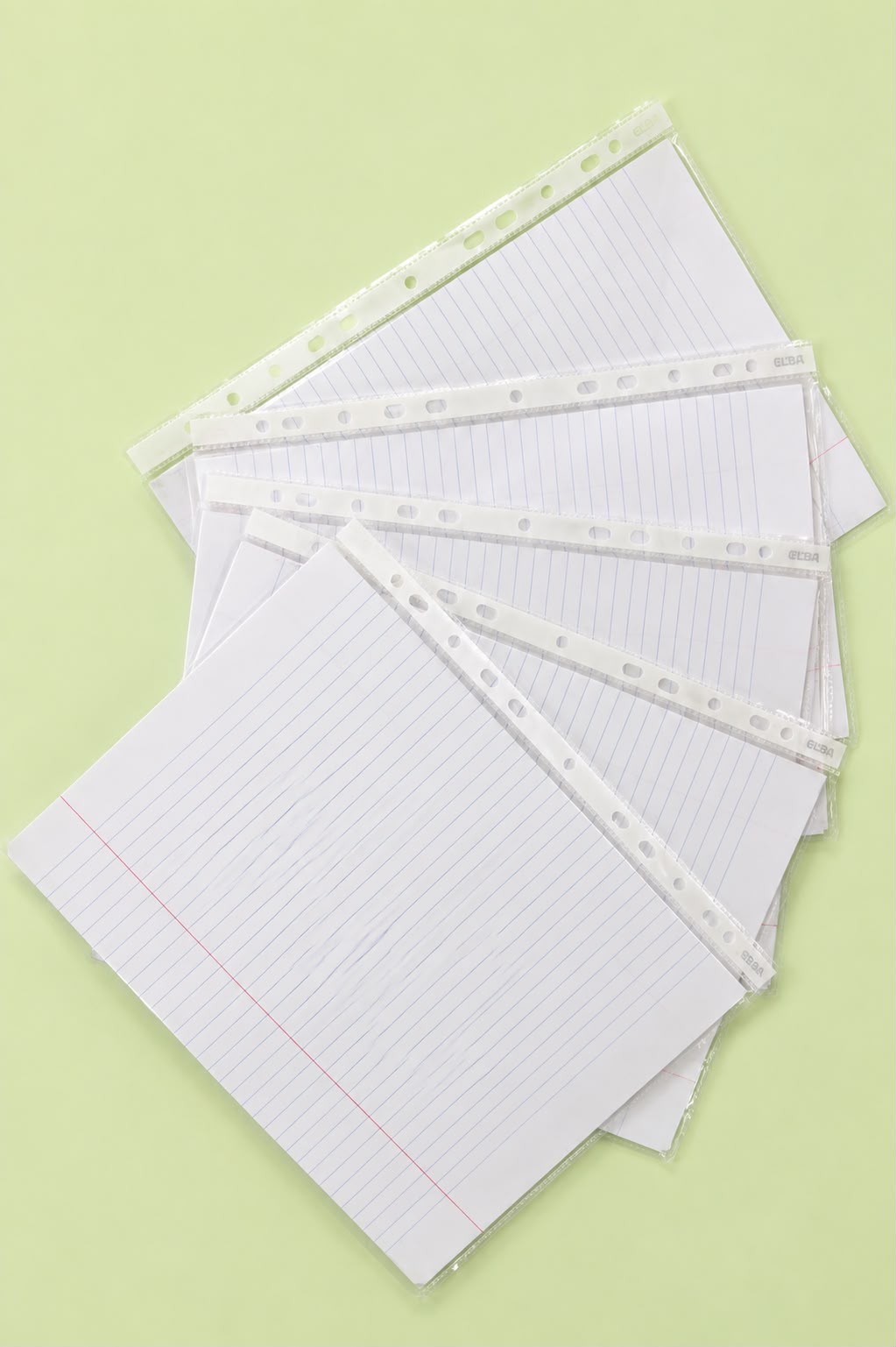 feuilles simples arabe lined / Single sheets