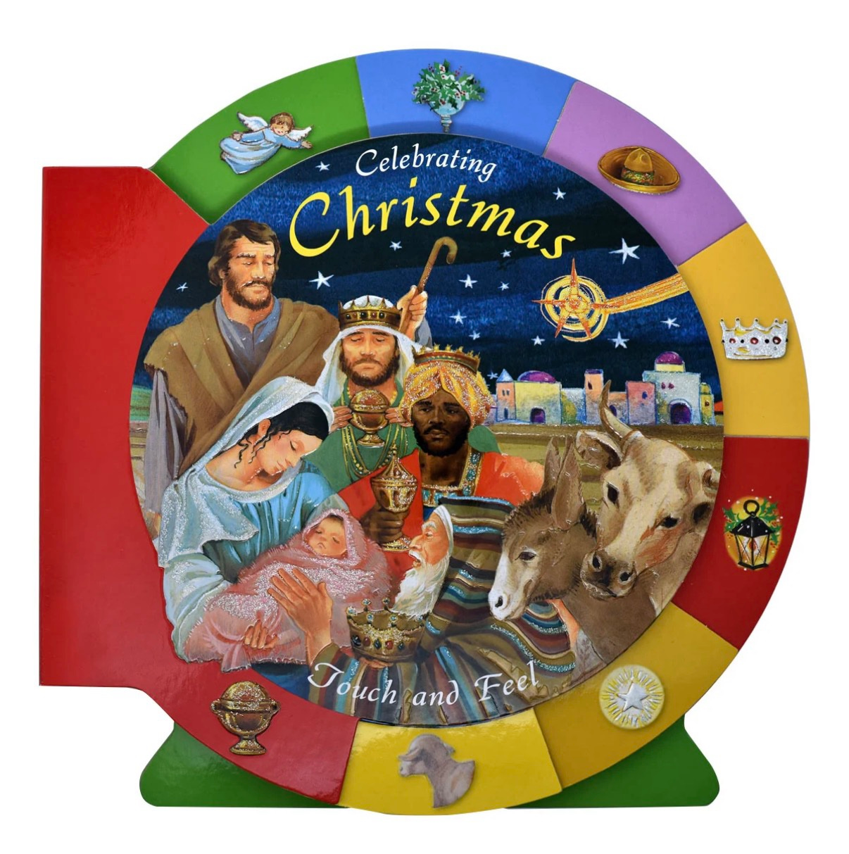 BIBLE SOCIETY - Touch And Feel Celebrating Christmas