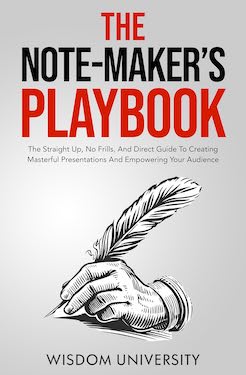 Note-makers playbook by Wisdom University