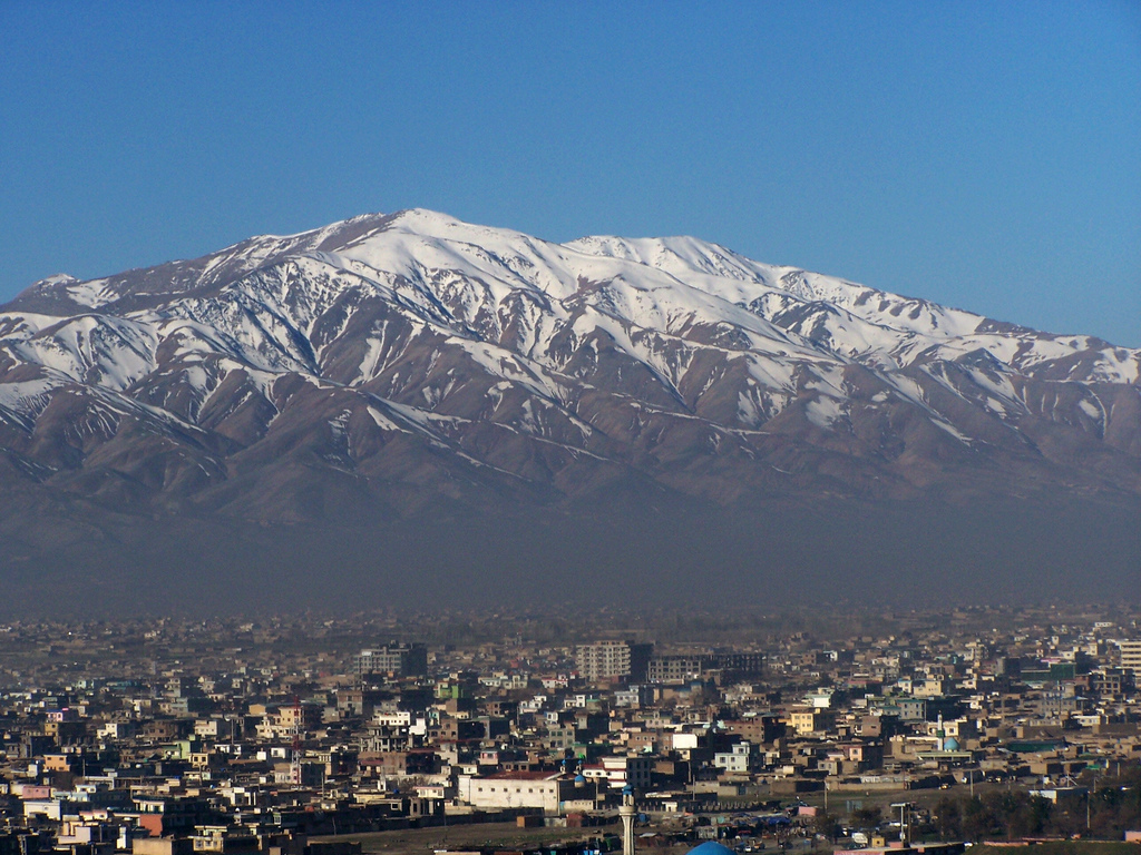 City of Kabul, setting for the novel The Swallows of Kabul by Yasmina Khadra