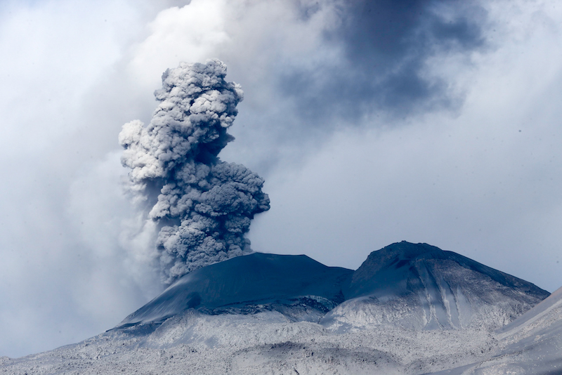 Volcanos are a desirable destination for tourists as portrayed inthe Disaster Tourist by Yun Ko-eun