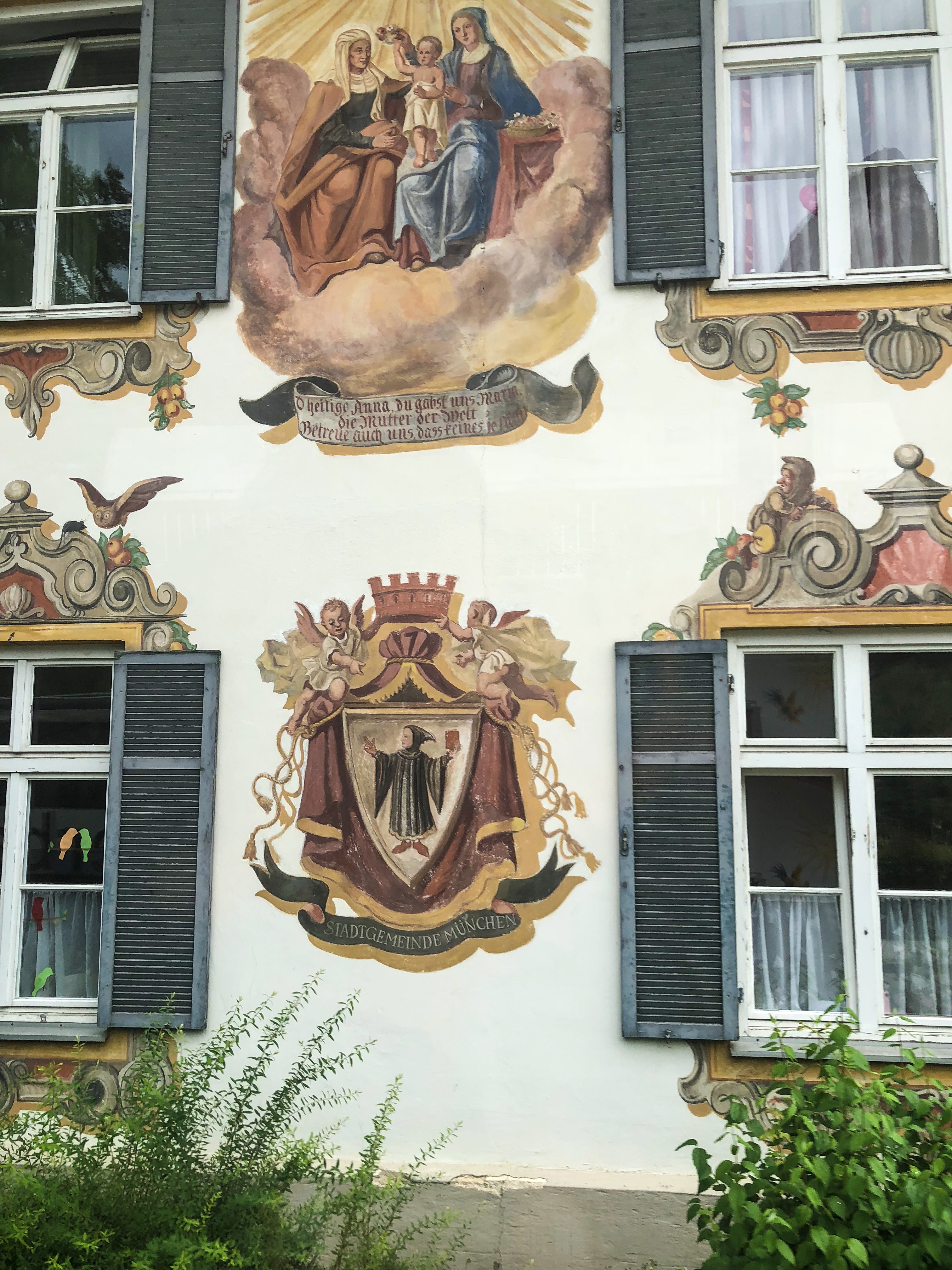 Street Art in the 1700s – Oberammergau, Germany – Bookmarks Street Art in the 1700s – Oberammergau, Germany – Bookmarks