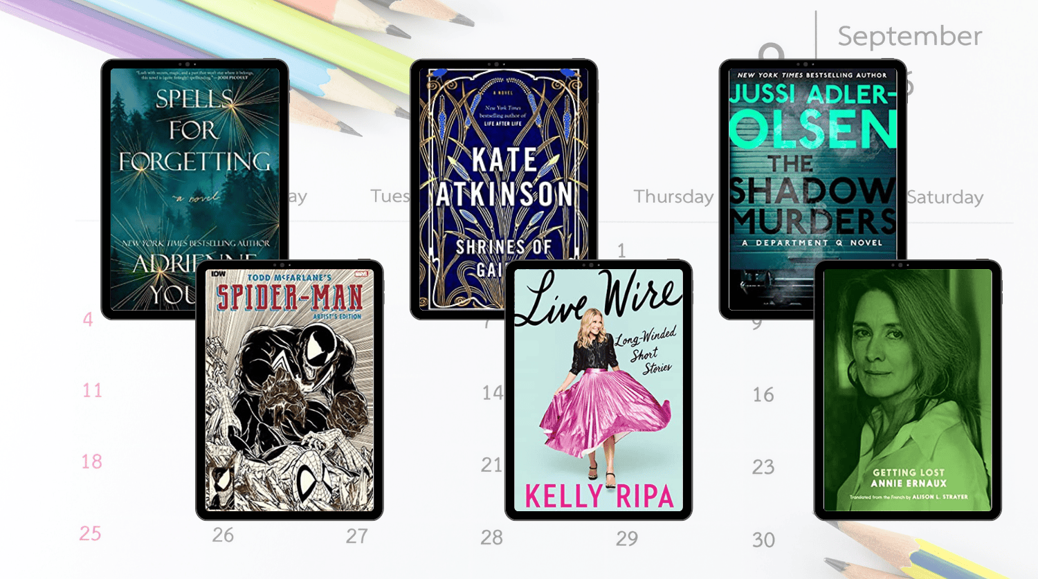 September 27, 2022 Book Releases: Archive Highlights