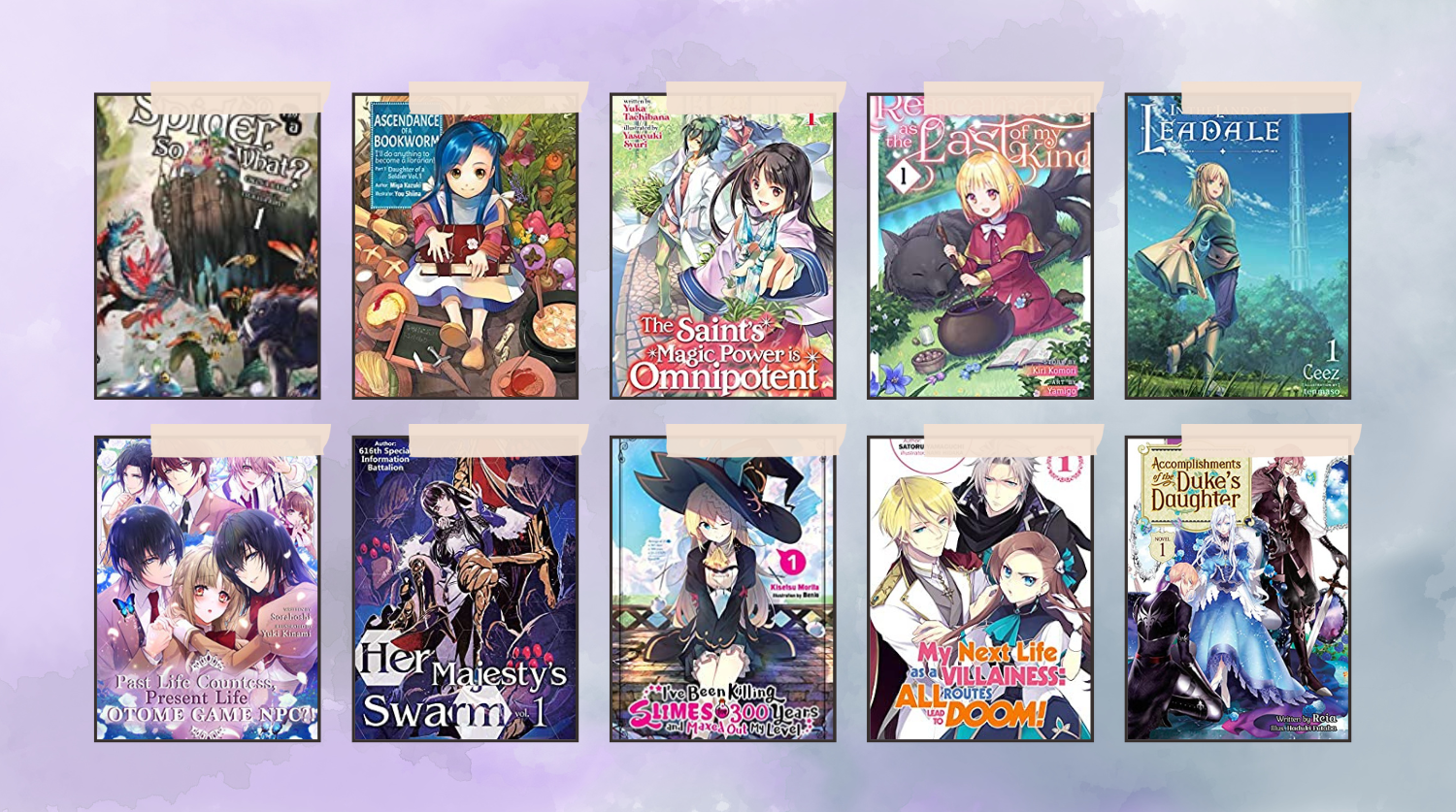 The Best Isekai light novel with female protagonist