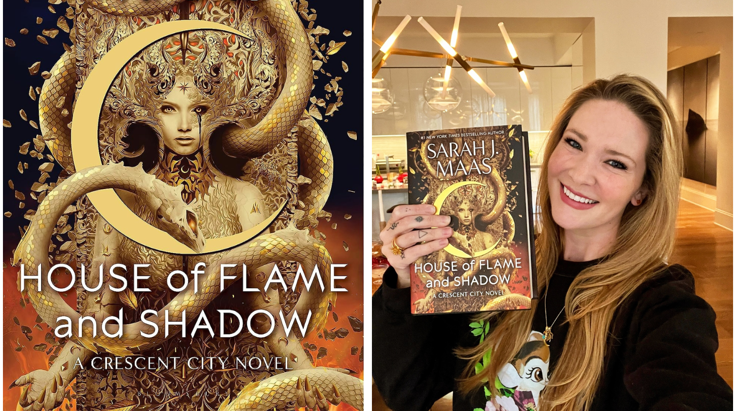 Sarah J. Maas’s “House of Flame and Shadow” Achieves Top Bestseller Status