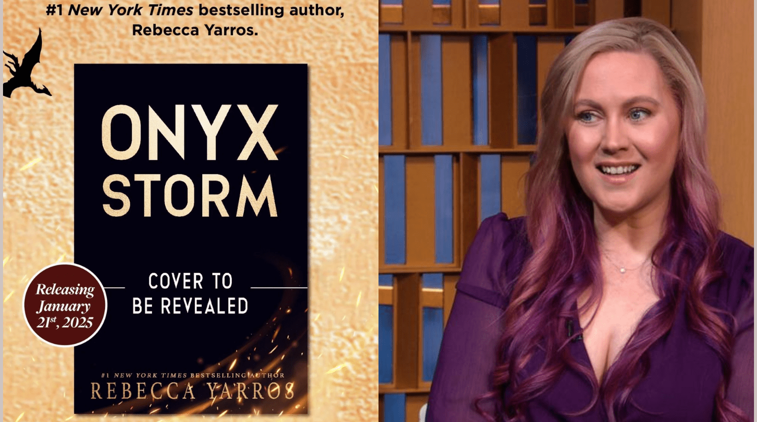 Rebecca Yarros Announces Third Book in the “Empyrean” Series: “Onyx Storm”