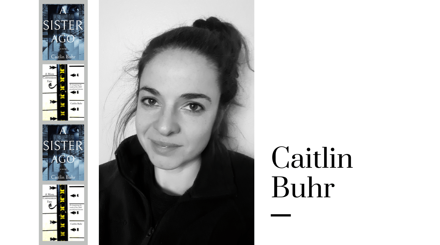 Author interview with Caitlin Buhr on her book “A Sister Ago”