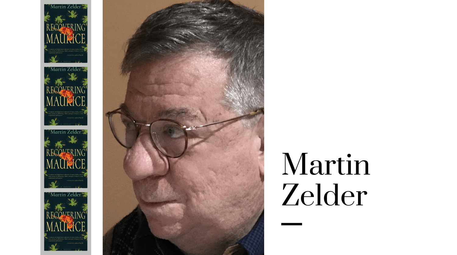 Interview with Martin Zelder: Insights from Recovering Maurice