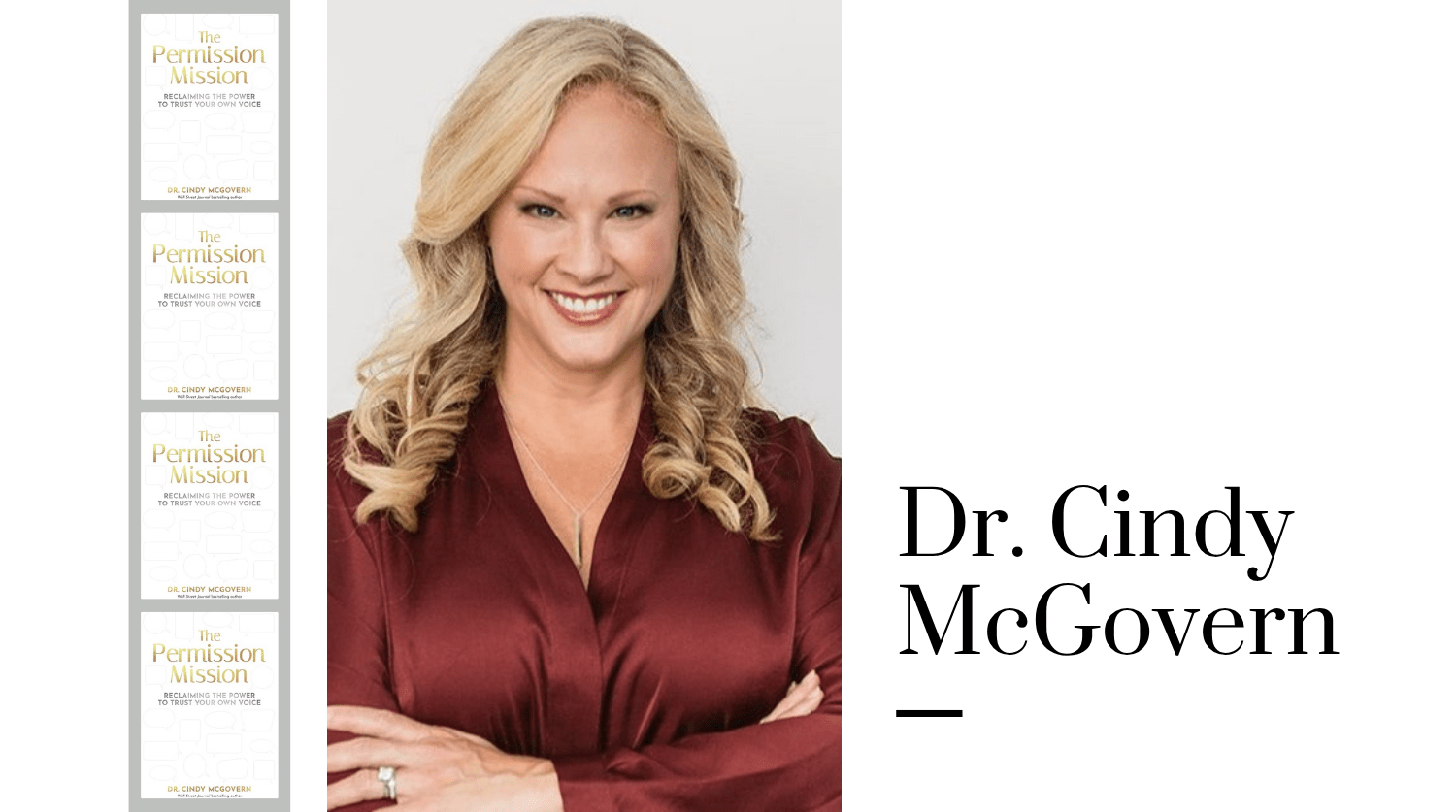 Author Interview: Dr. Cindy McGovern on Self-Trust