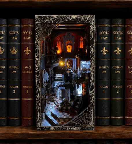 MiniCity Haunting Relics gothic book nook
