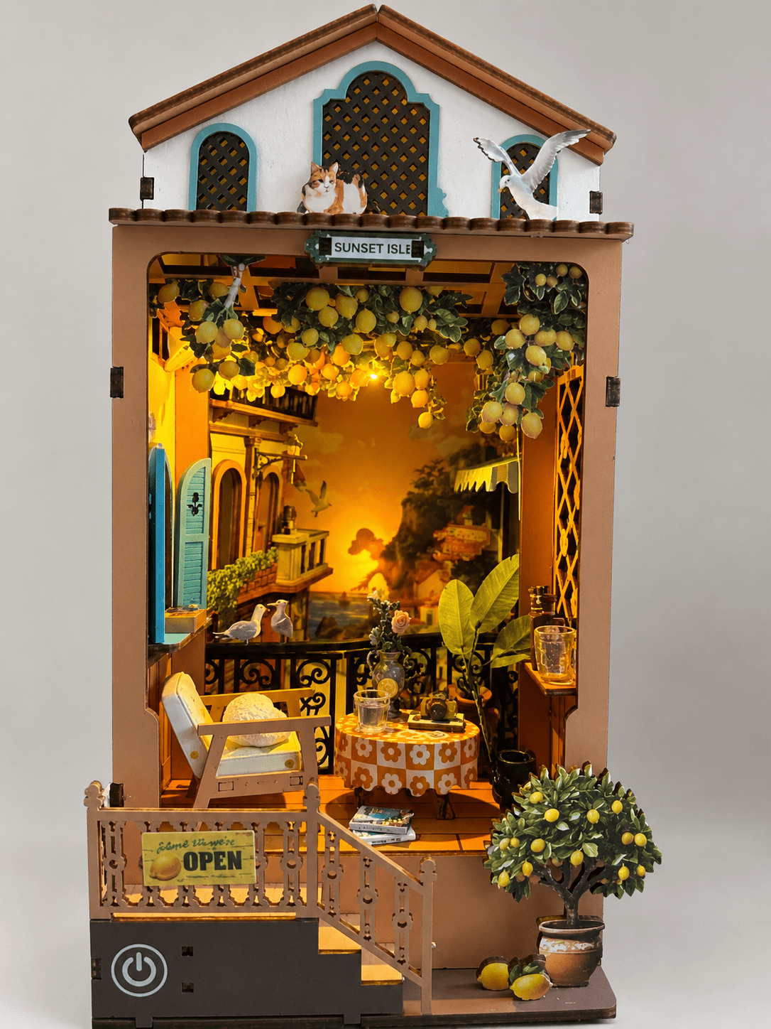 Rolife Sunset Isle book nook