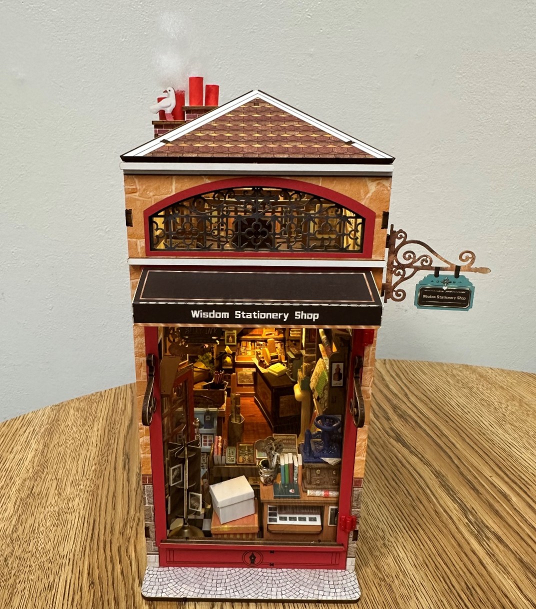 Wisdom Stationery Shop by Rolife book nook