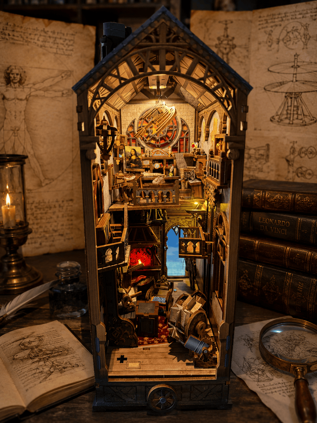 Leonardo da Vinci by Tonecheer