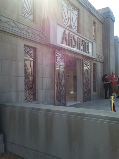 American Horror Story's Hotel set!