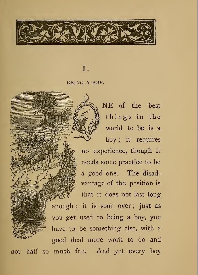Being a Boy