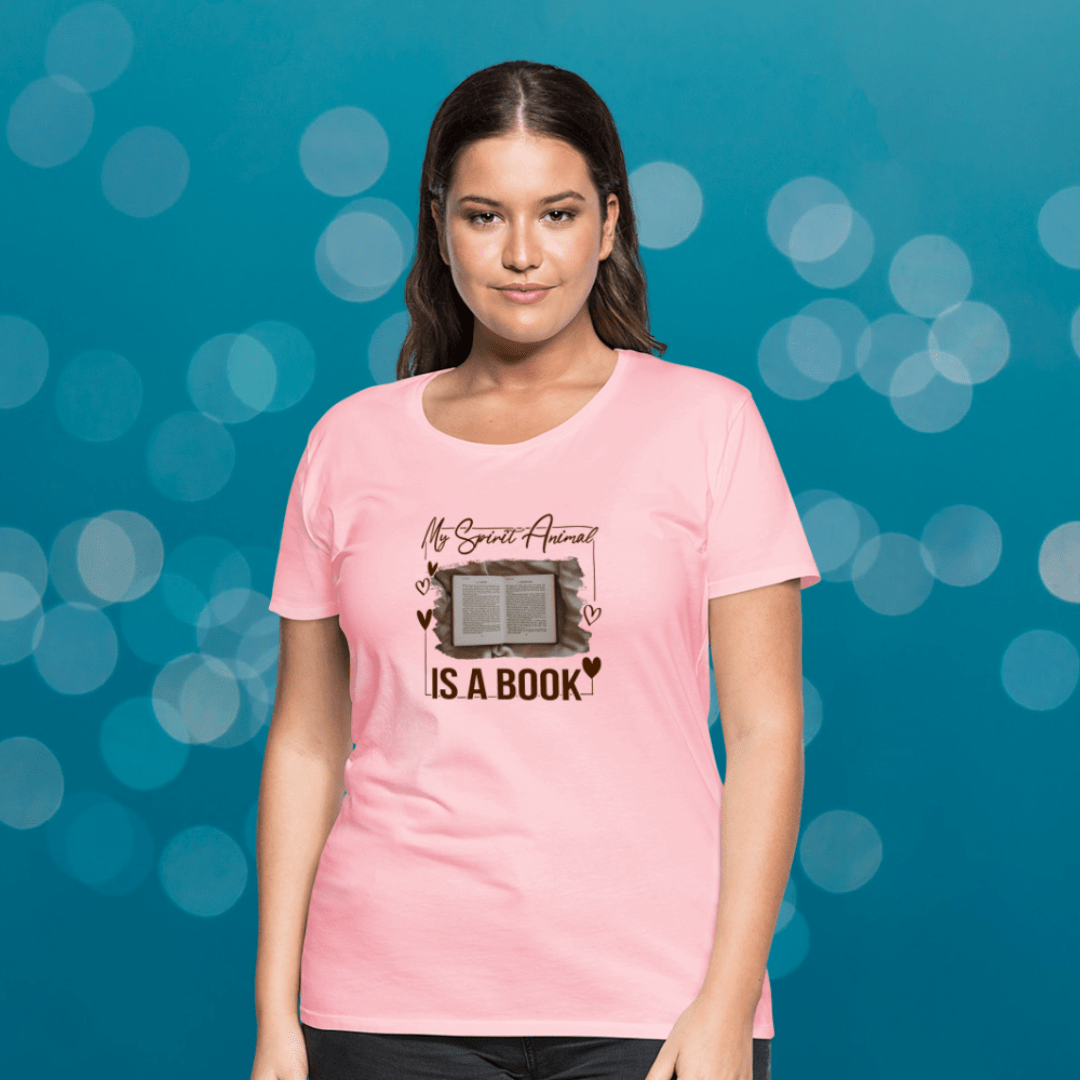 My Spirit Animal is a book t-shirt