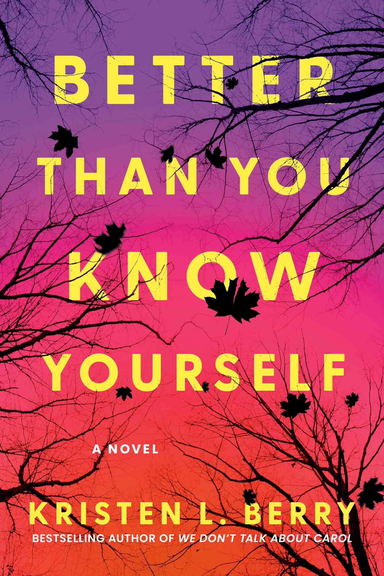Better Than You Know Yourself by Kristen L. Berry book cover