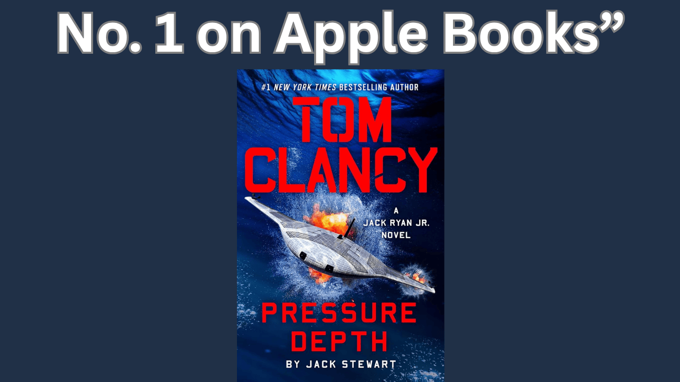 Tom Clancy Pressure Depth by Jack Stewart, the fifteenth Jack Ryan Jr. novel
